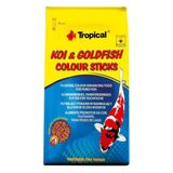 Ração Peixes Tropical Koi Goldfish Colour Sticks Bag-800g