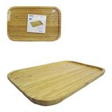 Petisqueira Bandeja De Bambu Retangular 30x20cm Fwb 96333