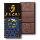 Kit 42 Barras De Chocolates Jupará 50% Cacau - Meio Amargo