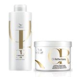 Kit Oil Reflections Shampoo E Máscara - Wella Professionals