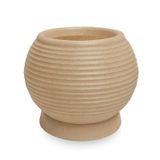 Vaso De Flor Decorativo Polietileno 30x40 + Prato Areia