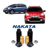 Kit Coxim Batente Dianteiro Nakata Honda Fit Twist 2013 2014