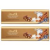Chocolate Ao Leite Com Avelã Lindt Premium 2 Barras 300g