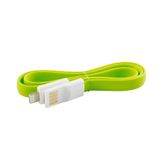 CABO CARREGADOR LIGHTNING IPHONE/IPAD VERDE 50 CM - OEX