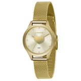 Relógio Lince Feminino Lrg4719l C1kx Casual Dourado