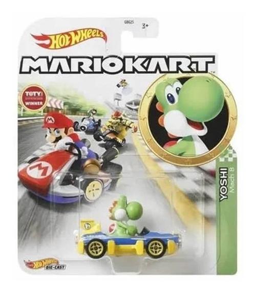 Hot Wheels Mario Kart Yoshi Mach 8 Glp39