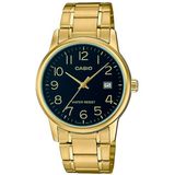 Relógio Casio Social - Mtp-v002g-1budf - Dourado