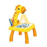 Projetor Criativo Infantil Para Aprendizagem Pintura Girafa