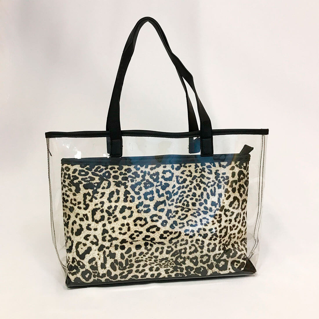 Kit bolsa com necessaire animal print