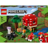 Lego Minecraft A Casa Cogumelo 21179 Caixa 272 Peças