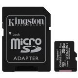 Cartao De Memoria Micro Sd 256gb 100mb/s C10 Kingston