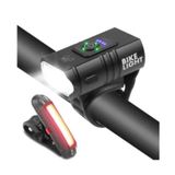 Lanterna Farol Bike 2 Led Cree T6 6000lm + Luz Traseira