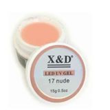 Gel Led 17 Nude Uv Xed 15g Acrigel Fibra Porcelana O Topp