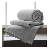 Manta King Corttex Home Design Cinza -2,20 X 2,40 M