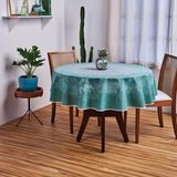 Toalha De Mesa Super Pratica Tina Verde 155cm