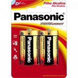 Pilha Alcalina D 1,5v Lr20xab2b Panasonic (cartela Com 2 Un)