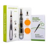 Caneta Eletrônica Estimulante Acupuntura Manual Português