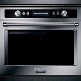 Forno de Micro-Ondas de Embutir Brastemp Gourmand 40L 220V Inox BM045