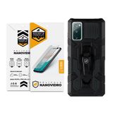 Kit Capa Clip E Pelicula Nano Vidro Samsung Galaxy S20 Fe