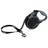 Guia Retrátil Kong Terrain M Preta Cães Até 30kg 5m
