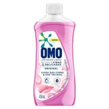 Sabão Líquido Omo Lava Roupa Delicadas Original 450ml Embalagem Com 12 Unidades