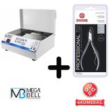 Estufa Para Alicates Manicure Mega Bell + Alicate Mundial 722