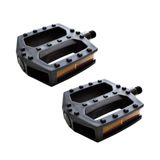 Pedal Bicicleta Plataforma Nylon Rosca Grossa Par Sueco