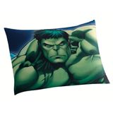 Fronha infantil avengers avulsa 50X70 cm lepper verde