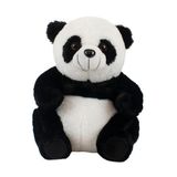 Urso Panda Sentado 20cm - Pelúcia - Pandinha
