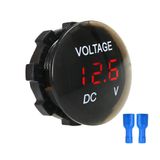 Mini Voltímetro Digital 12v Para Som Automotivo