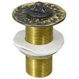 Valvula Ralo Lavatorio 7/8 Cuba Pia Ouro Velho Retro Vintage