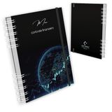 Caderno Controle Financeiro Black - Contas Organizadas