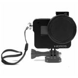 Frame em Alumínio Gopro Hero 5 Black + Lente Uv Imp. Hero 5