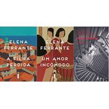 Kit 3 Livros Elena Ferrante A Filha Perdida + Um Amor