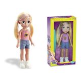 Boneca Polly Surf Polly Pocket Mattel Articulada 38cm 1105