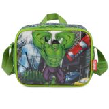 Lancheira Térmica Hulk Infantil Escolar Masculina Marvel