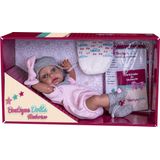 Bebe Boneca Boutique Dolls Reborn Menina Com Acessórios
