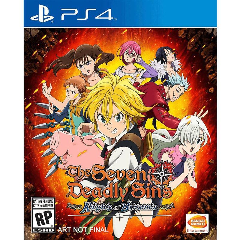 Jogo The Seven Deadly Sins: Knights Of Britannia - Playstation 4 - Bandai Namco Games