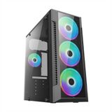 Gabinete Gamer Black Bpc-c3147 Com Lateral De Vidro