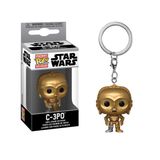 Chaveiro Funko Pocket Pop Keychain Star Wars C-3po