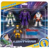 Conjunto Bonecos Buzz Lightyear Imaginext - Mattel Hgt28