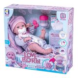 Boneca Reborn Bebê Love Born Nenem Nanando - Cotiplás 2588