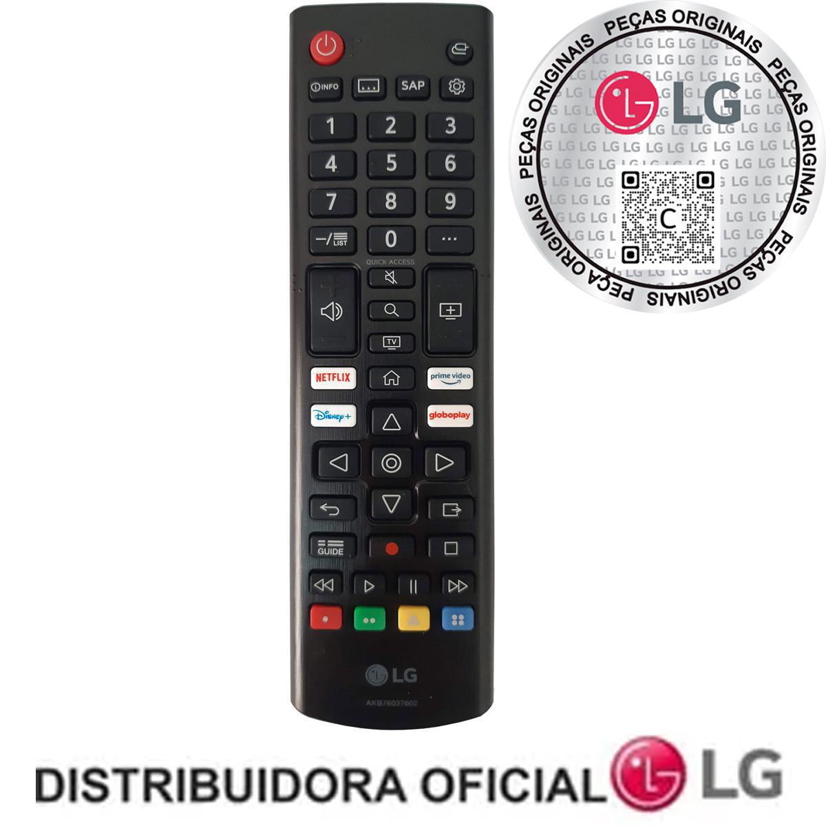 Controle Remoto Lg Original Akb76037602 Para Tv Um7270