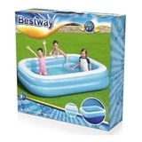 Piscina Inflável Retangular Bestway 778l + Bomba De Ar