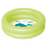 Piscina Banheira Inflável 28 L Infantil Verde 61x15ccm Mor