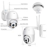 Camera Ip Yoosee Ptz Wifi 2mp Onvif Audio Ip66