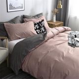 Edredom Casal Queen Rosé De 260x260cm Mais Duas Fronhas