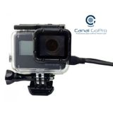 Caixa Estanque Aberta na Lateral para GoPro Hero 5, 6, 7