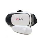 Óculos Vr Box 2.0 Realidade Virtual + Controle Cardboard 3d