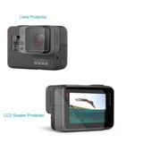 Película Lente e Lcd para GoPro 5, 6, 7 Black